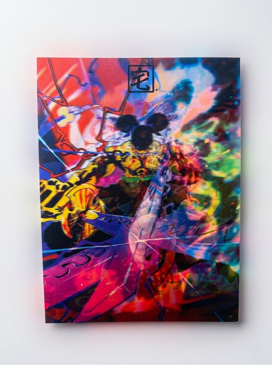 One Piece 5D Luminous Poster (Ace/Luffy/Zoro)