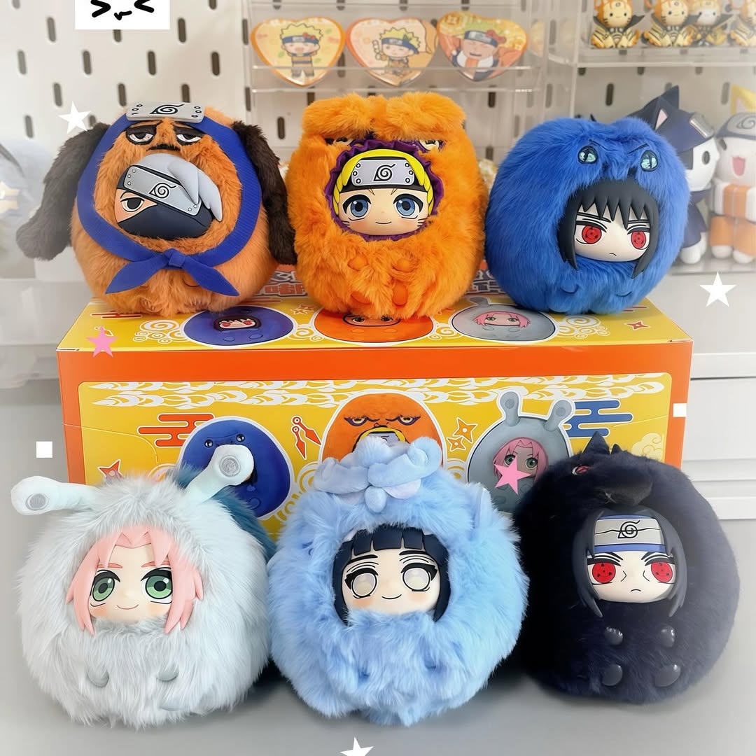 Naruto Cute Beast Blind box Plush by Eakie