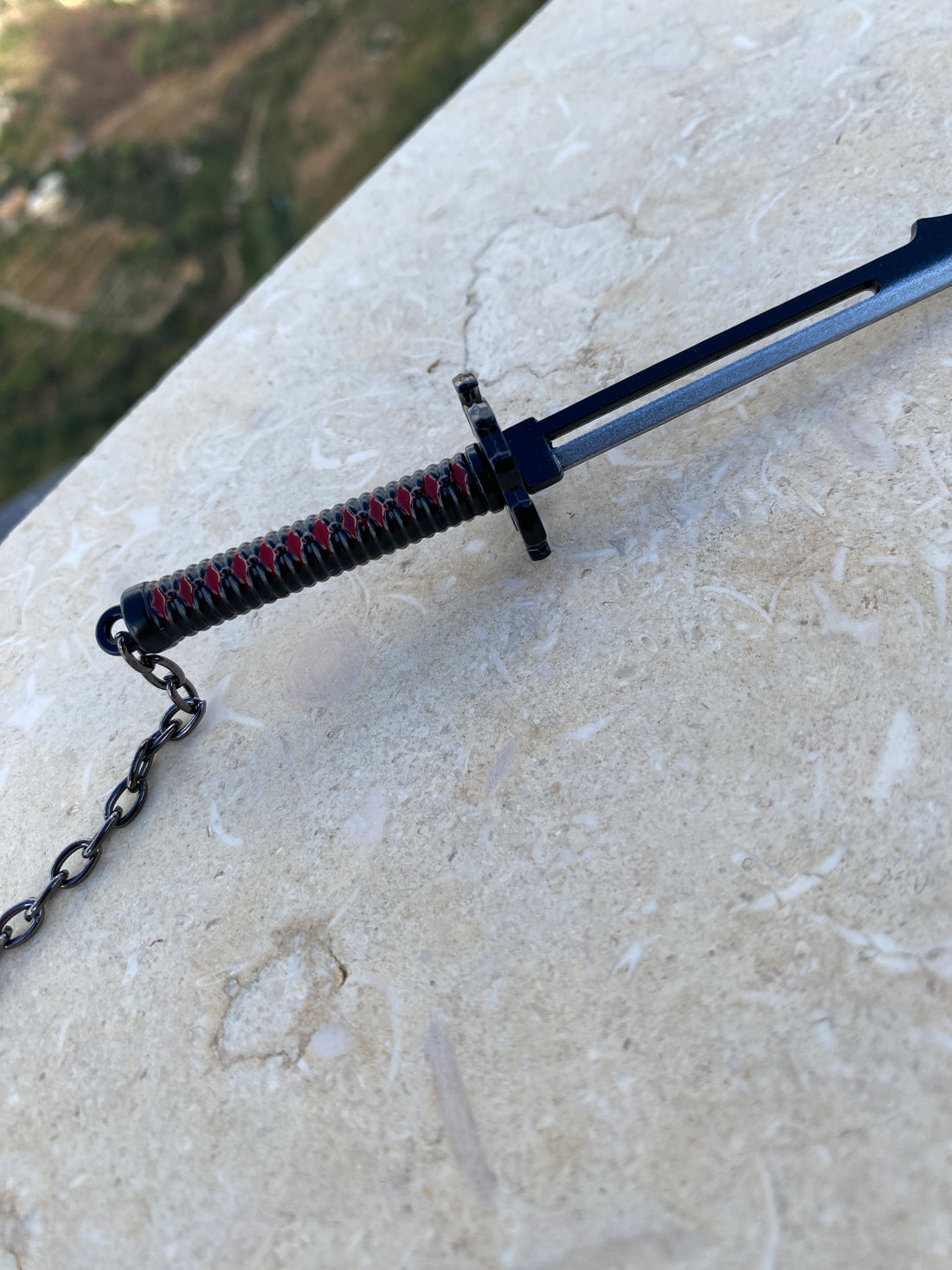 Bleach - Kurusaki Ichigo mini Metal Zanpakuto Model!