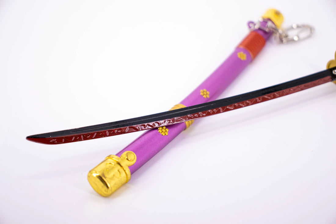 One Piece - Enma Purple Katana Keychain