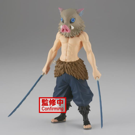 Demon Slayer - Hashibara Inosuke Figure by Bandai (Boarhead)