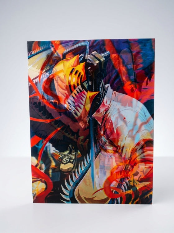 Chainsaw Man 5D Luminous Poster