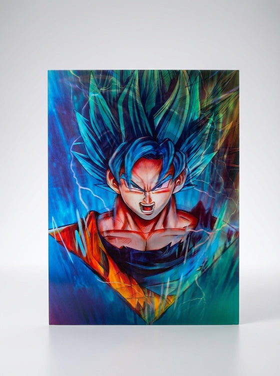 Dragon Ball 5D Luminous Poster (Goku/Broly)