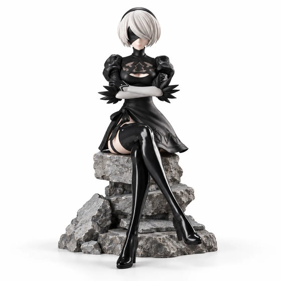 Nier: Automata 2B Premium Perching Figure by Sega!