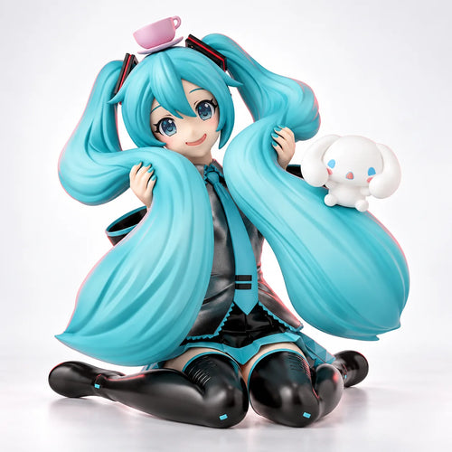 Hatsune Miku x Cinnamoroll Premium Chokonose Figure by Sega!
