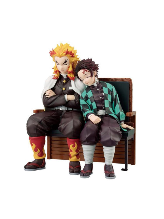 Demon Slayer - Ichiban Kuji Prize B. Rengoku & Tanjiro Revible Moment Figure by Bandai