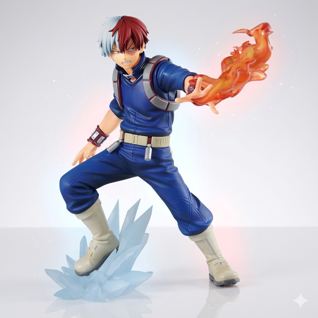 My Hero Academia - Ichiban Kuji Ultra Impact Shoto Todoroki Figure by Bandai [Open Box]