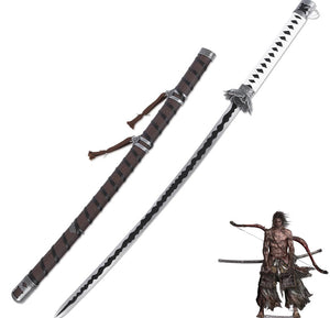 Sekiro Black Lotus Mortal Blade Premium Steel Katana!