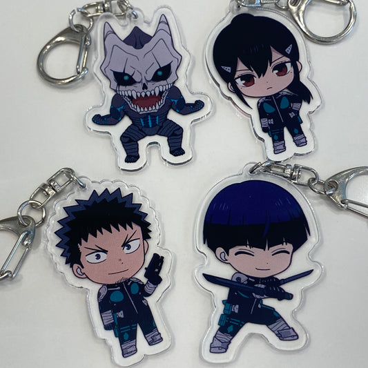 Kaiju no. 8 acrylic keychains