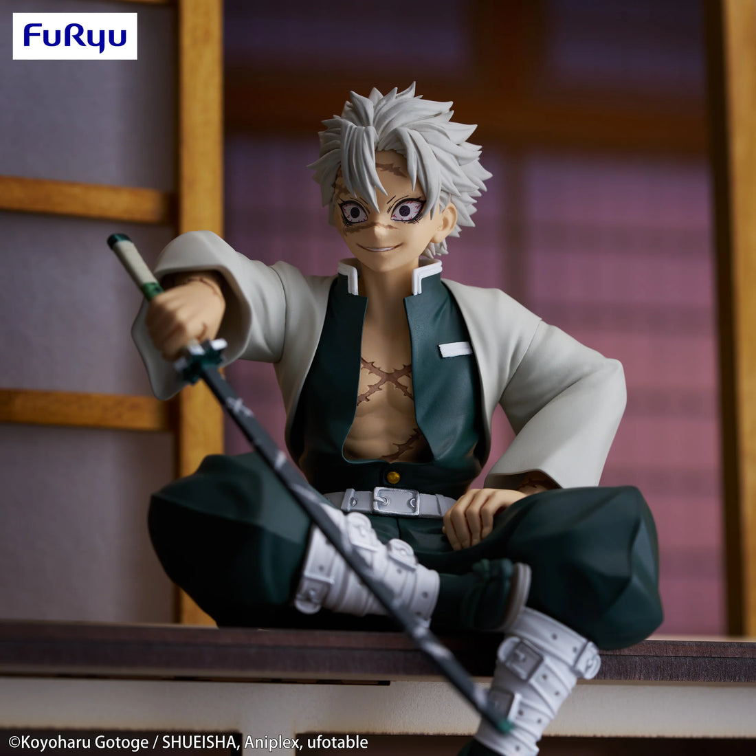 Demon Slayer - Noodle Stopper Sanemi Figure by Furyuu