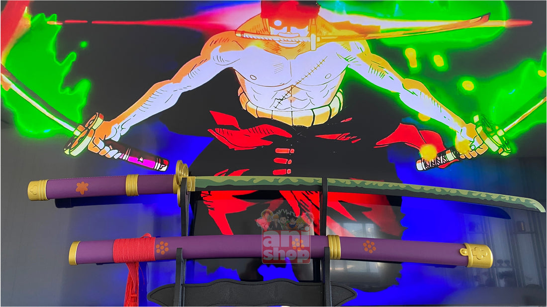 One Piece - Roronoa Zoro Premium Steel Katana [Enma Purple]