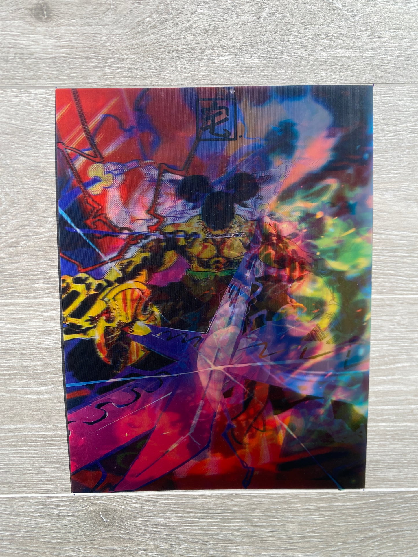 One Piece 5D Luminous Poster (Ace/Luffy/Zoro)