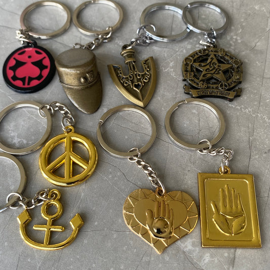 JJBA Metal Keychains