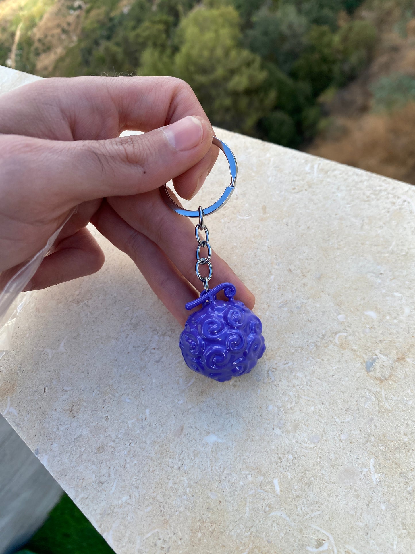 One Piece Devil Fruit Keychains