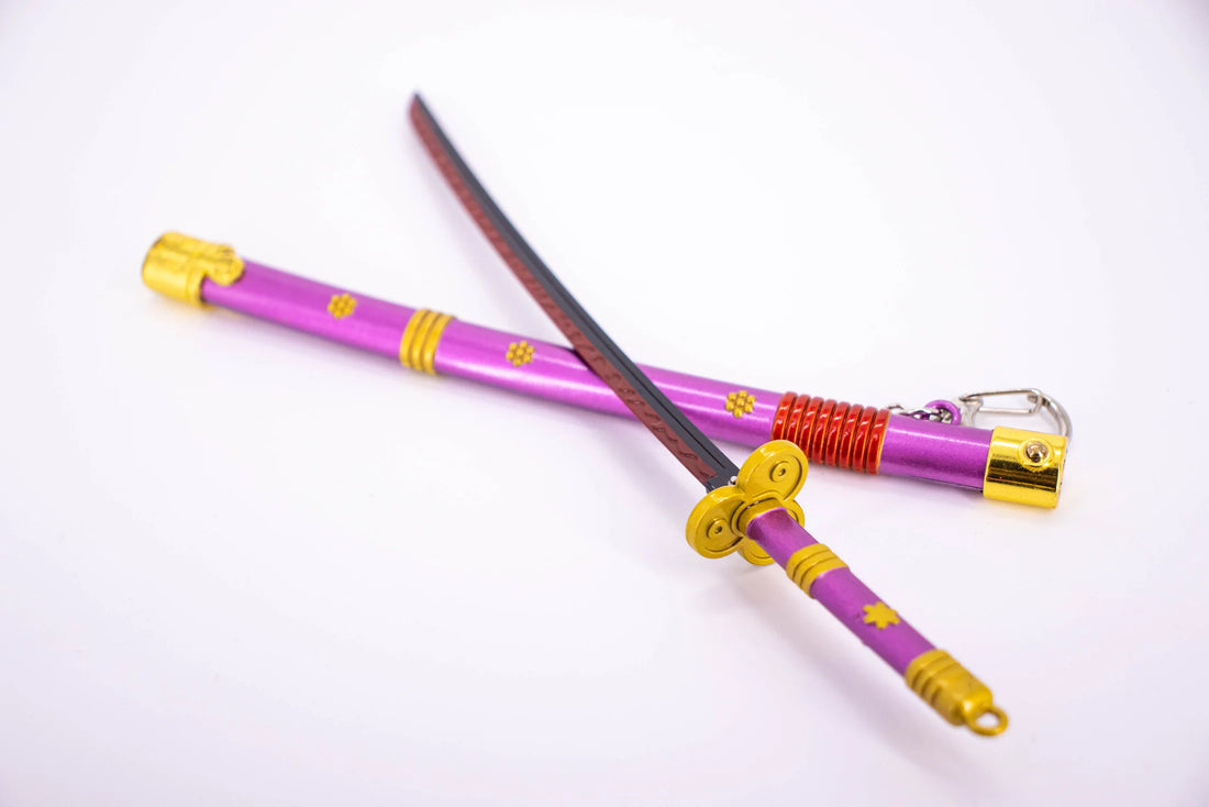 One Piece - Enma Purple Katana Keychain