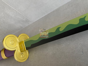 One Piece - Roronoa Zoro Premium Steel Katana [Enma Purple]