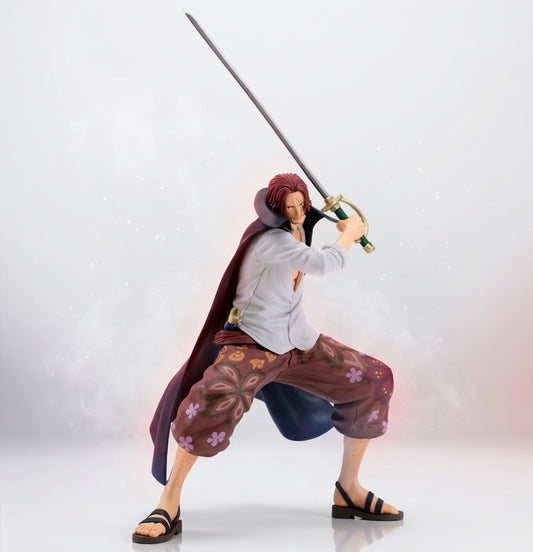 One Piece – Red-Haired Shanks Grandista Figure by Bandai!