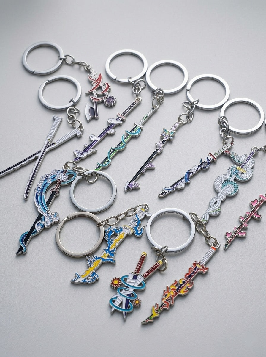 Demon Slayer Swords Keychains
