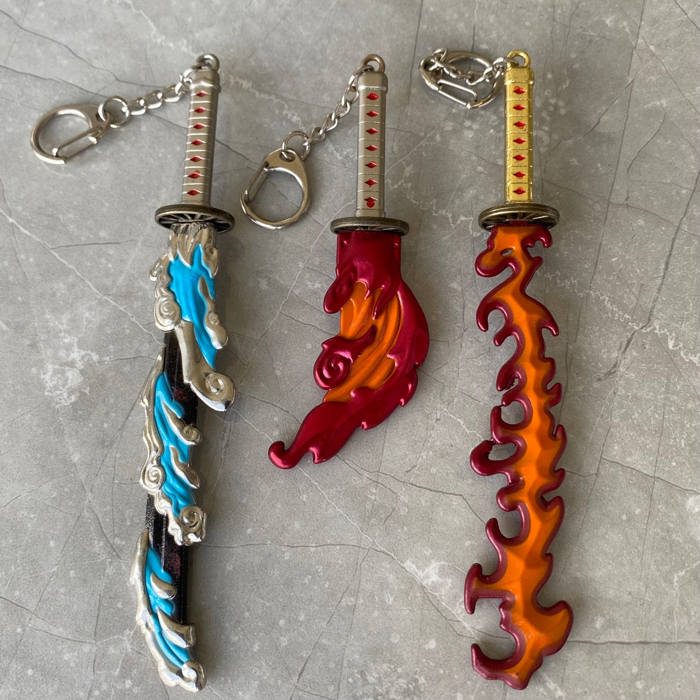 Demon Slayer Sword Keychains