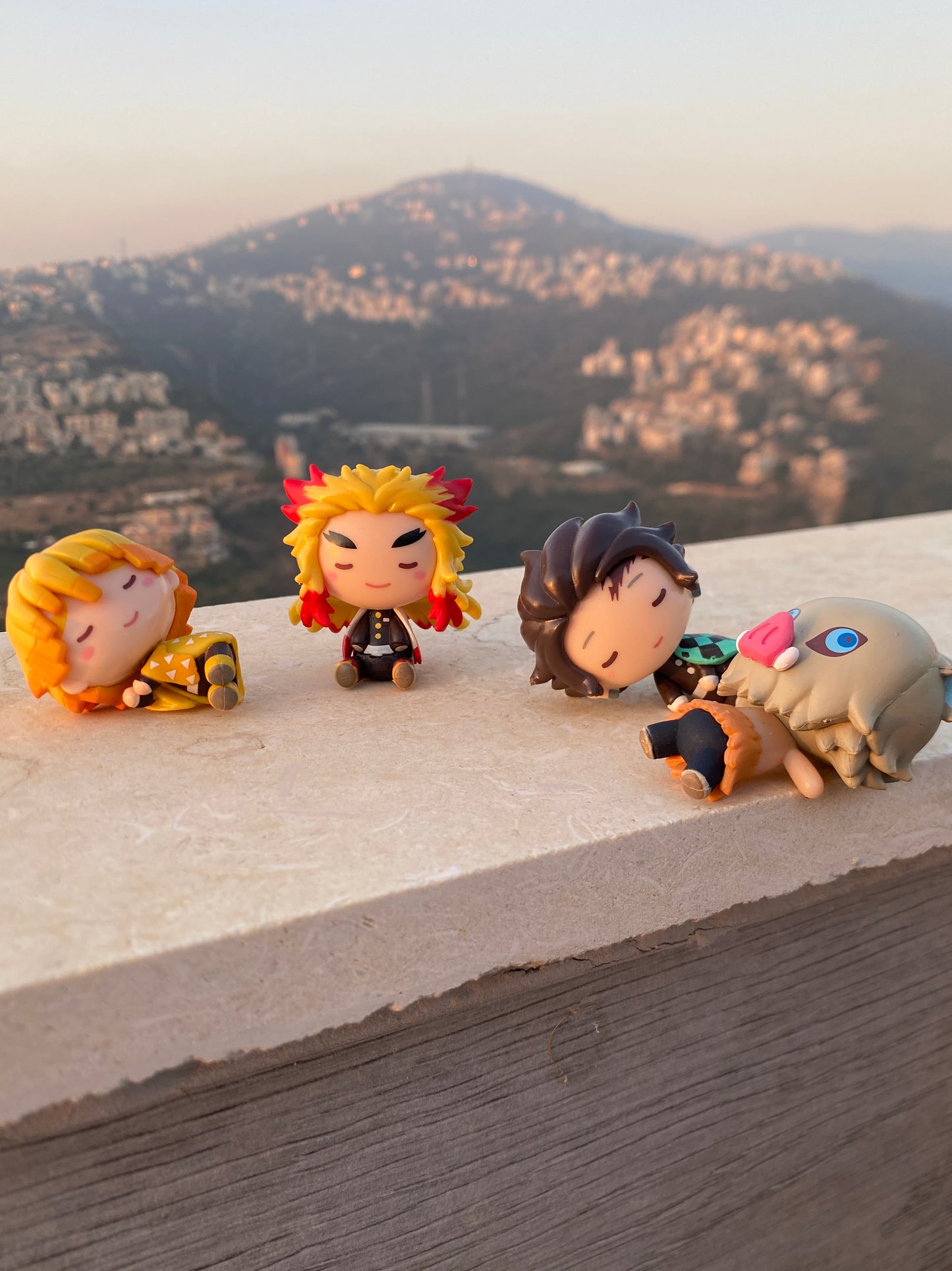 Demon Slayer Sleeping Chibi Figures