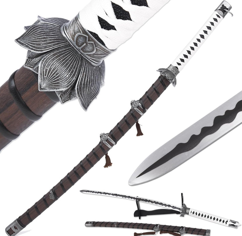 Sekiro Black Lotus Mortal Blade Katana!