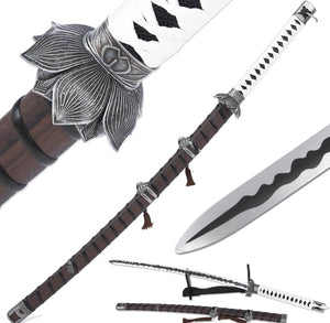 Sekiro Black Lotus Mortal Blade Premium Steel Katana!