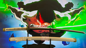 One Piece - Roronoa Zoro Premium Steel Katana [Wado Ichimongi]