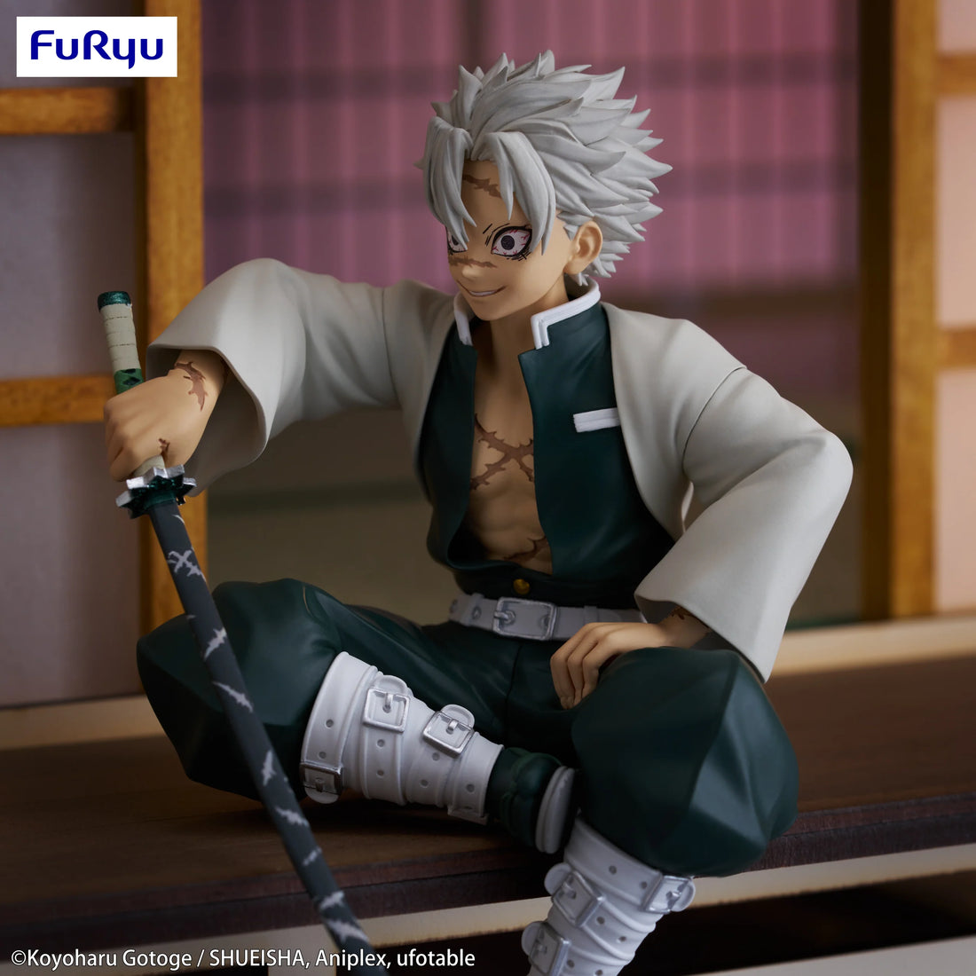 Demon Slayer - Noodle Stopper Sanemi Figure by Furyuu