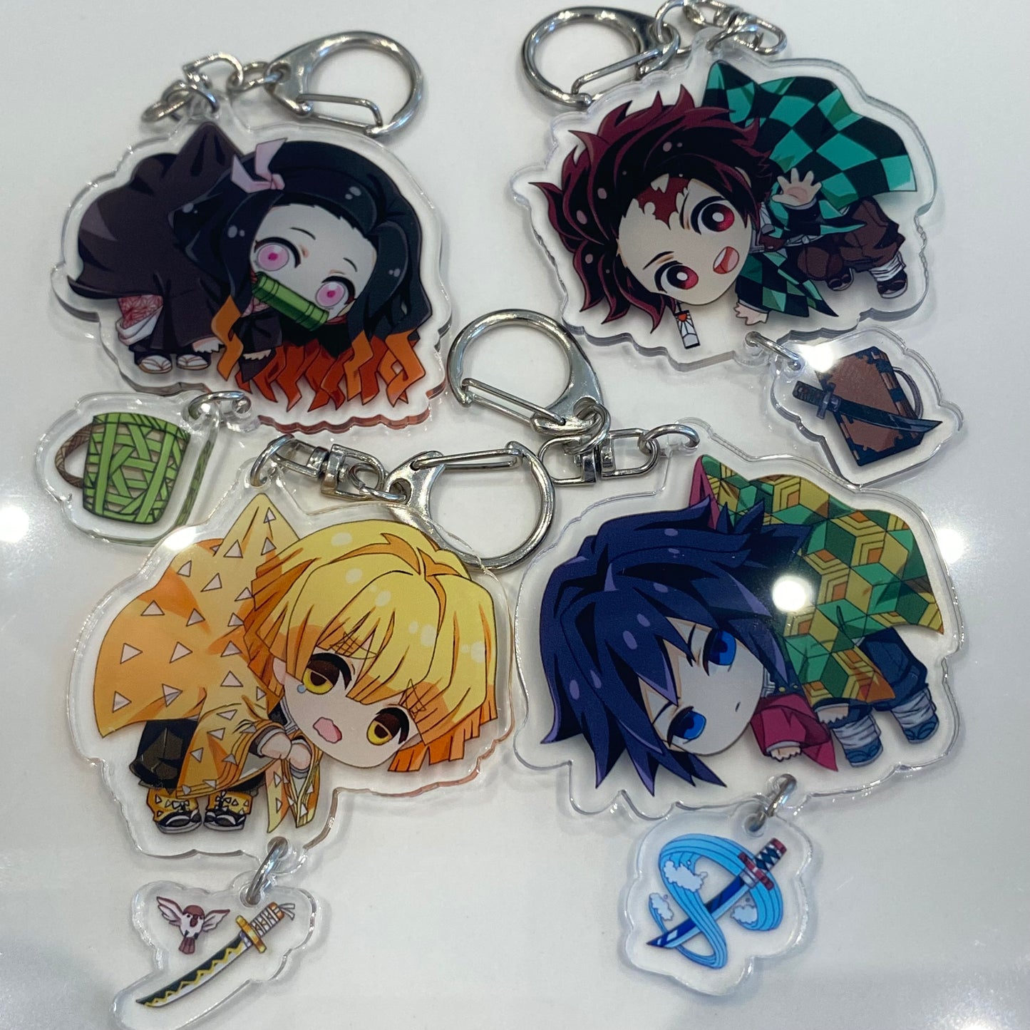 Demon Slayer acrylic keychains