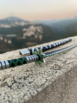 Demon Slayer - Sanemi Shinazugawa Katana Keychain