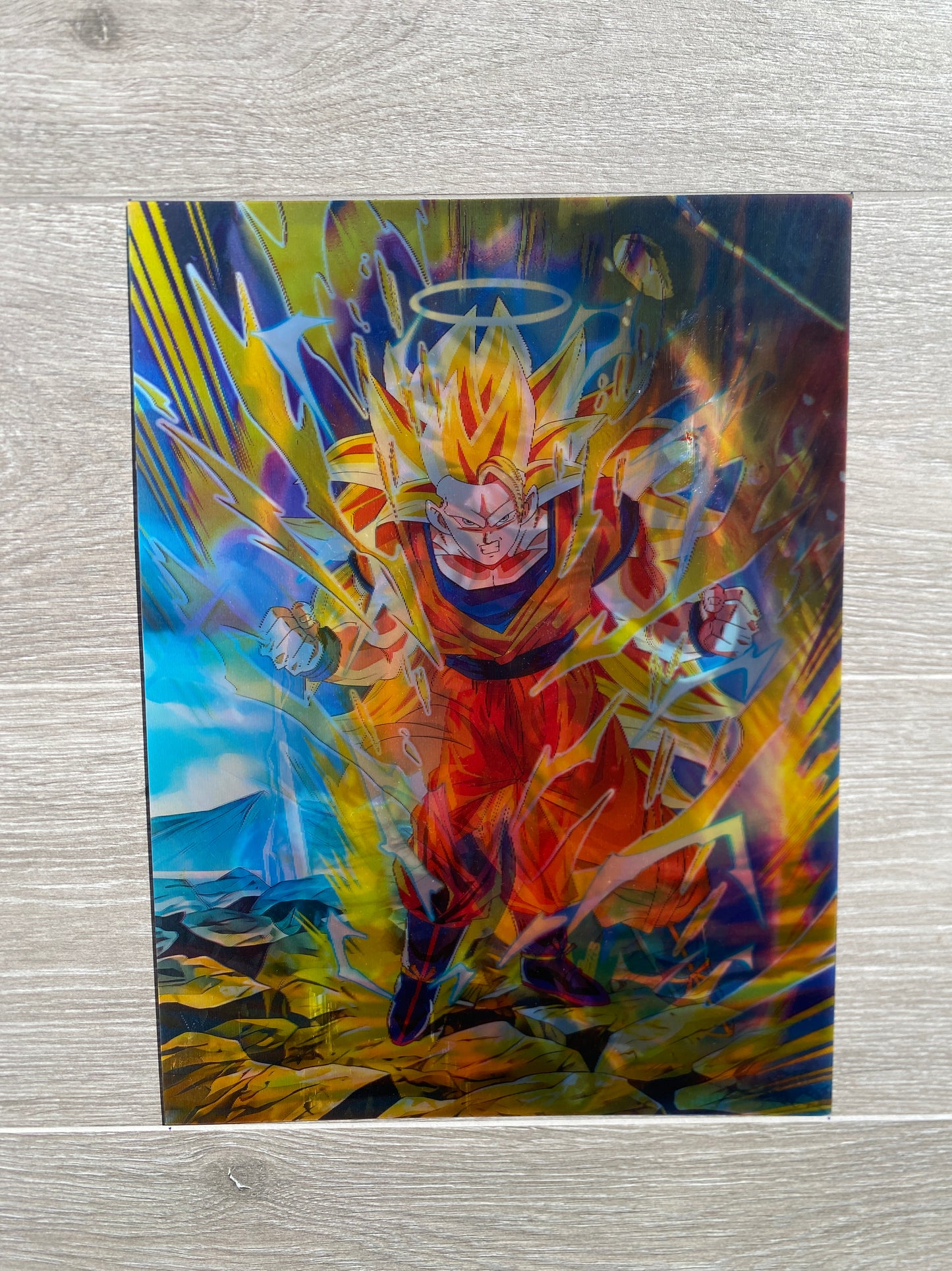Dragon ball Z 5D Luminous Poster (Goku)