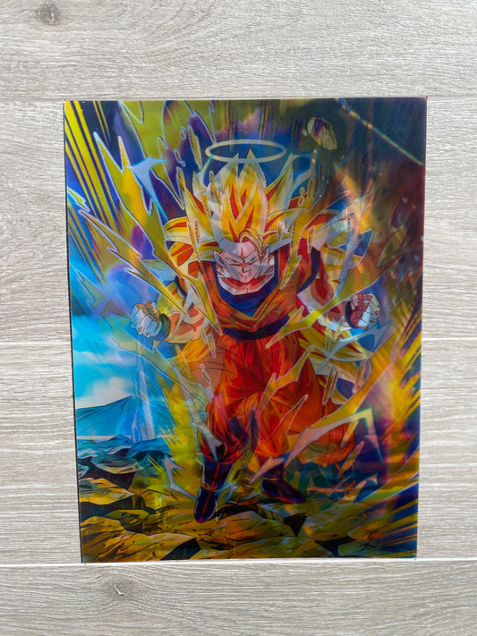 Dragon ball Z 5D Luminous Poster (Goku)