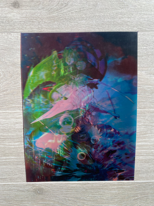 Naruto 5D Luminous Poster (Shusui/Itachi/Kakashi)