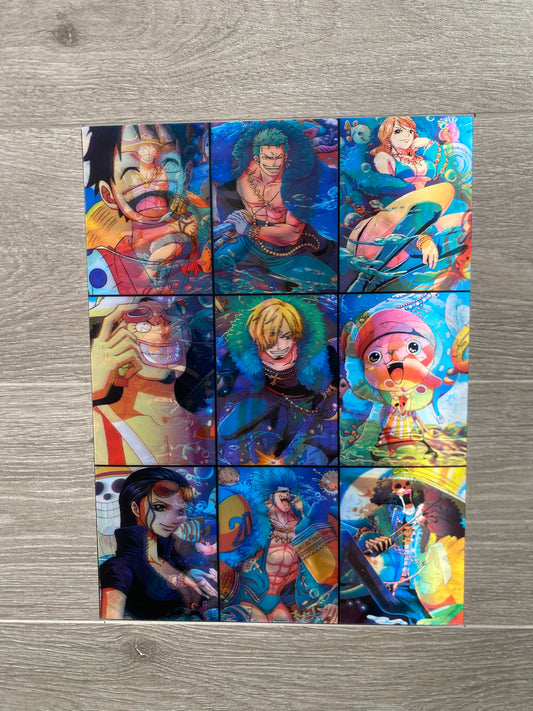 One Piece Crew 5D Luminous Poster