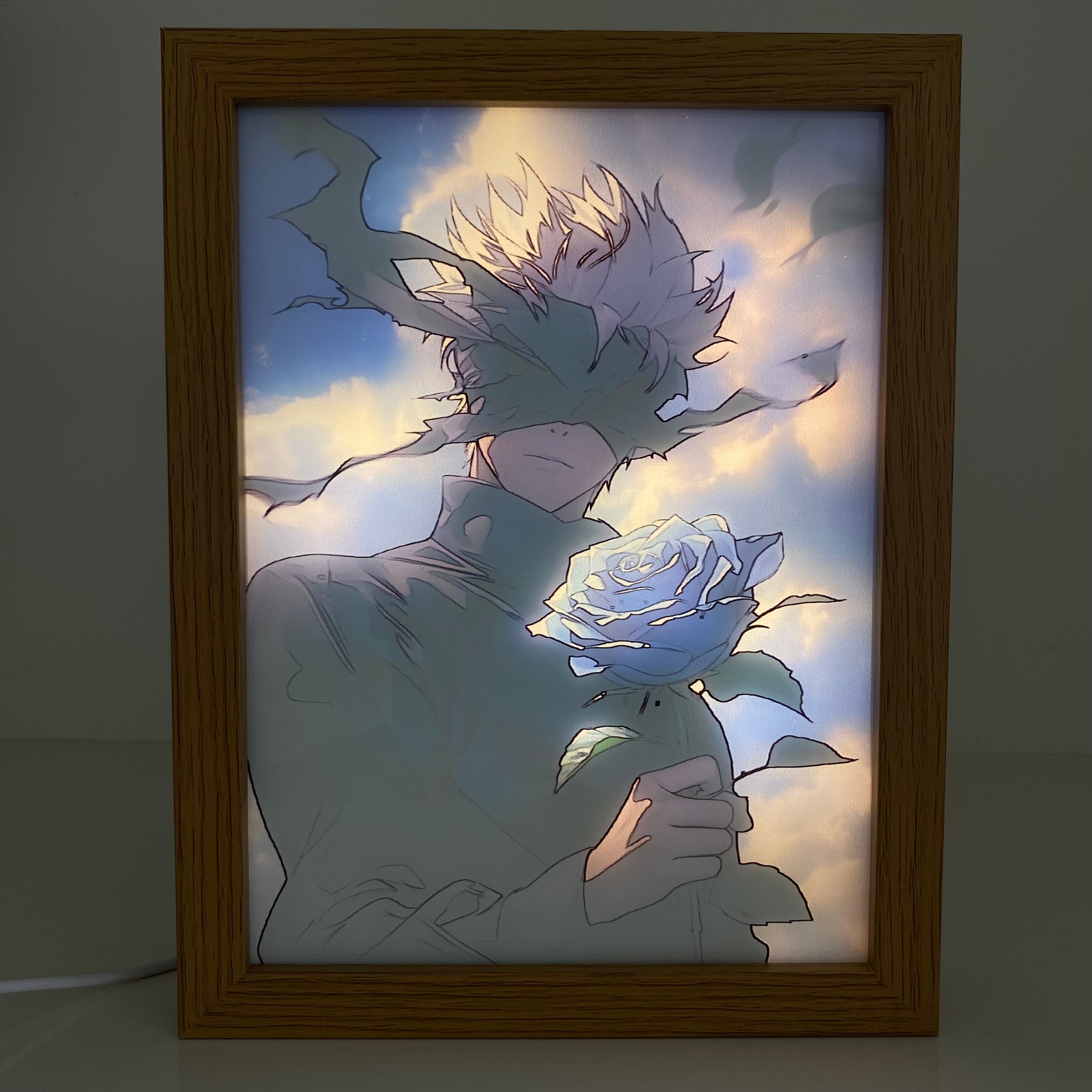 Gojo Light Frame Gojo Satoru Light Frame – Anishop