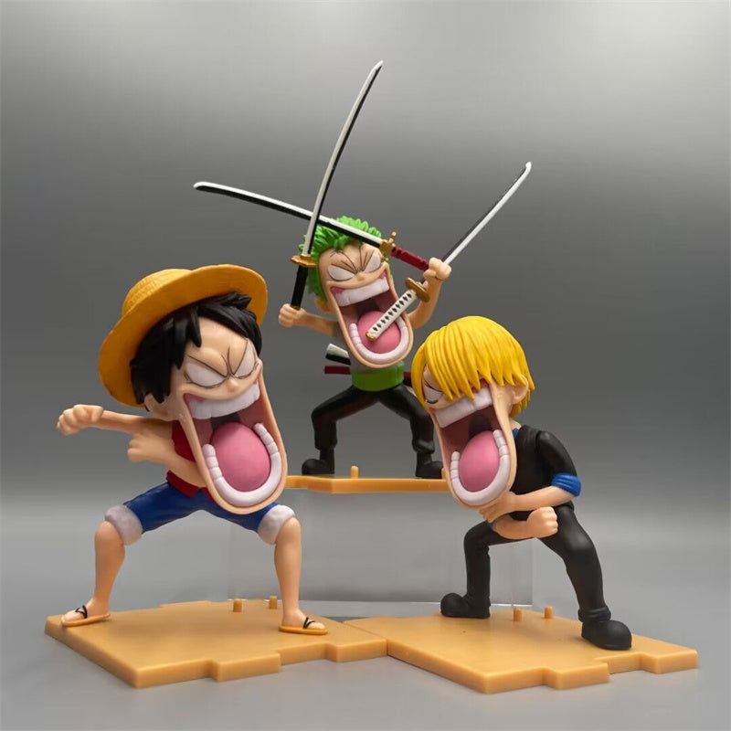 One Piece Hilarious Scene Figures (Attachable Set)