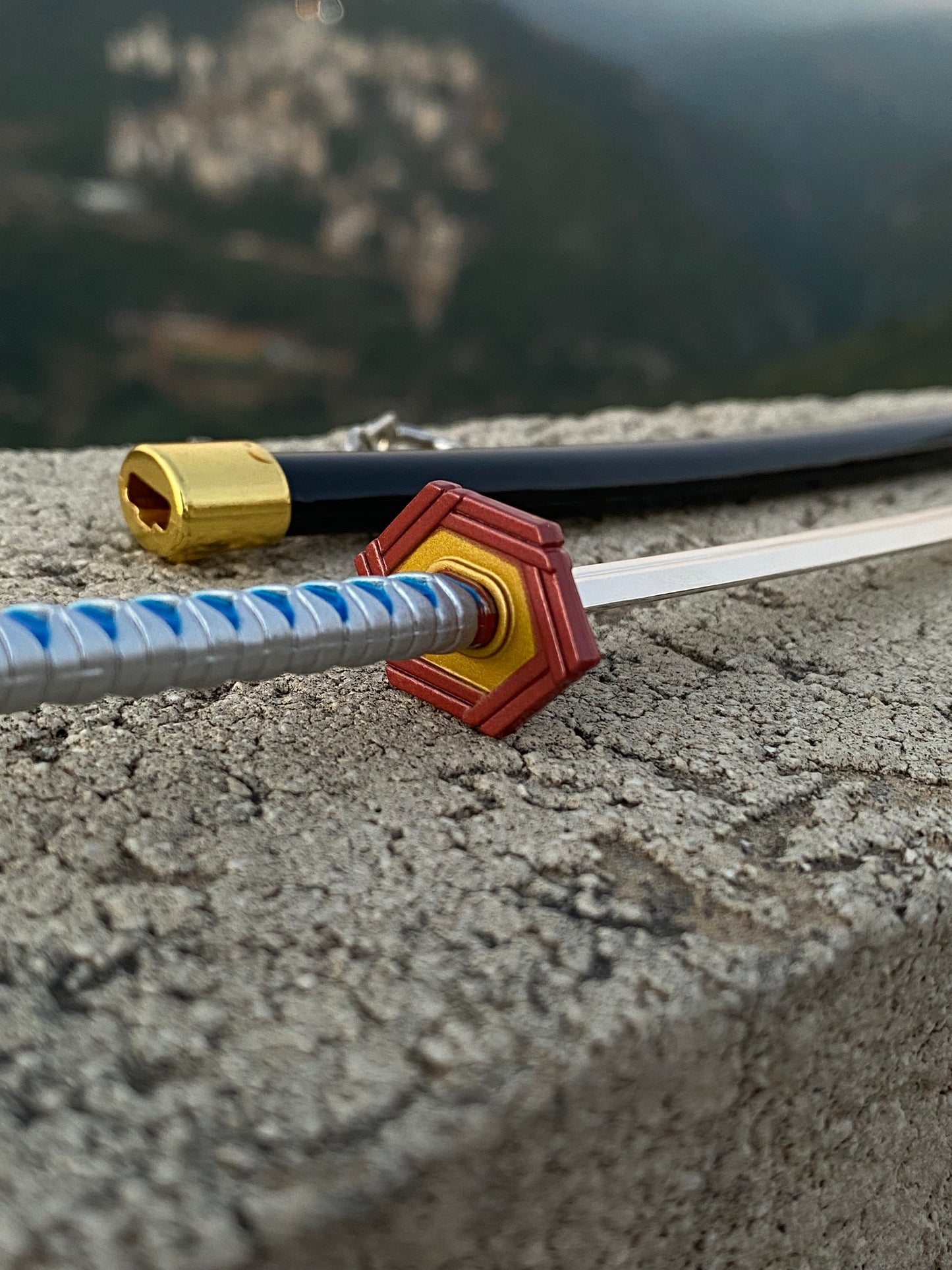 Tomioka Giyu Katana Keychain