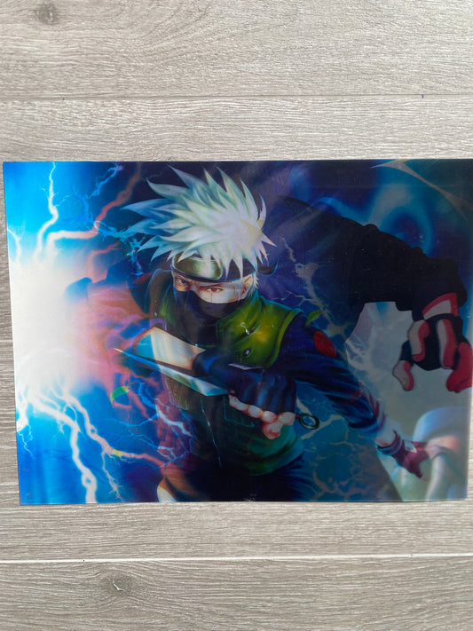 Naruto 5D Luminouse Poster (Kakashi)