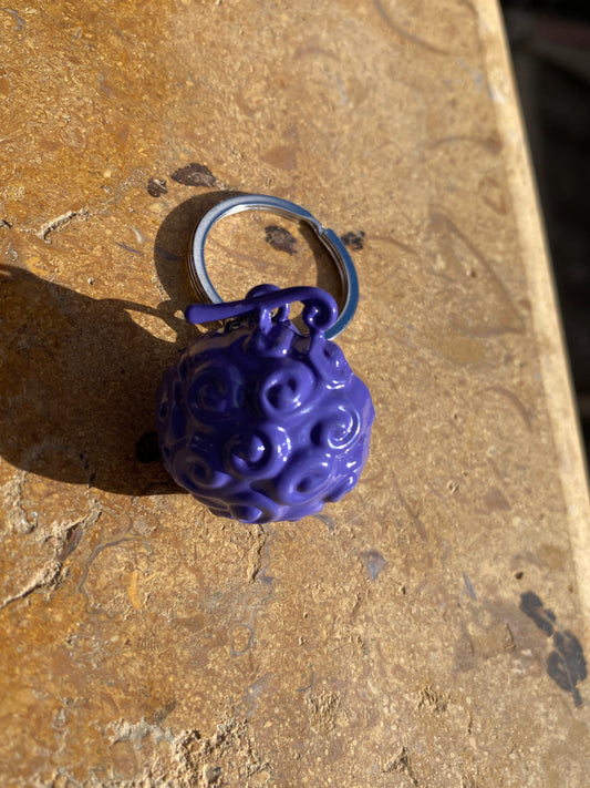 One Piece Devil Fruit Keychains