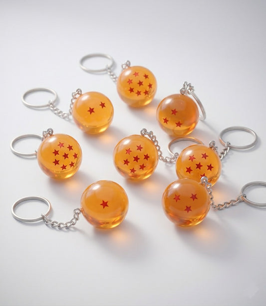 Dragon Ball Crystal Ball Keychains