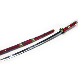 One Piece - Roronoa Zoro Premium Steel Katana [Sandai Kaitetsu]