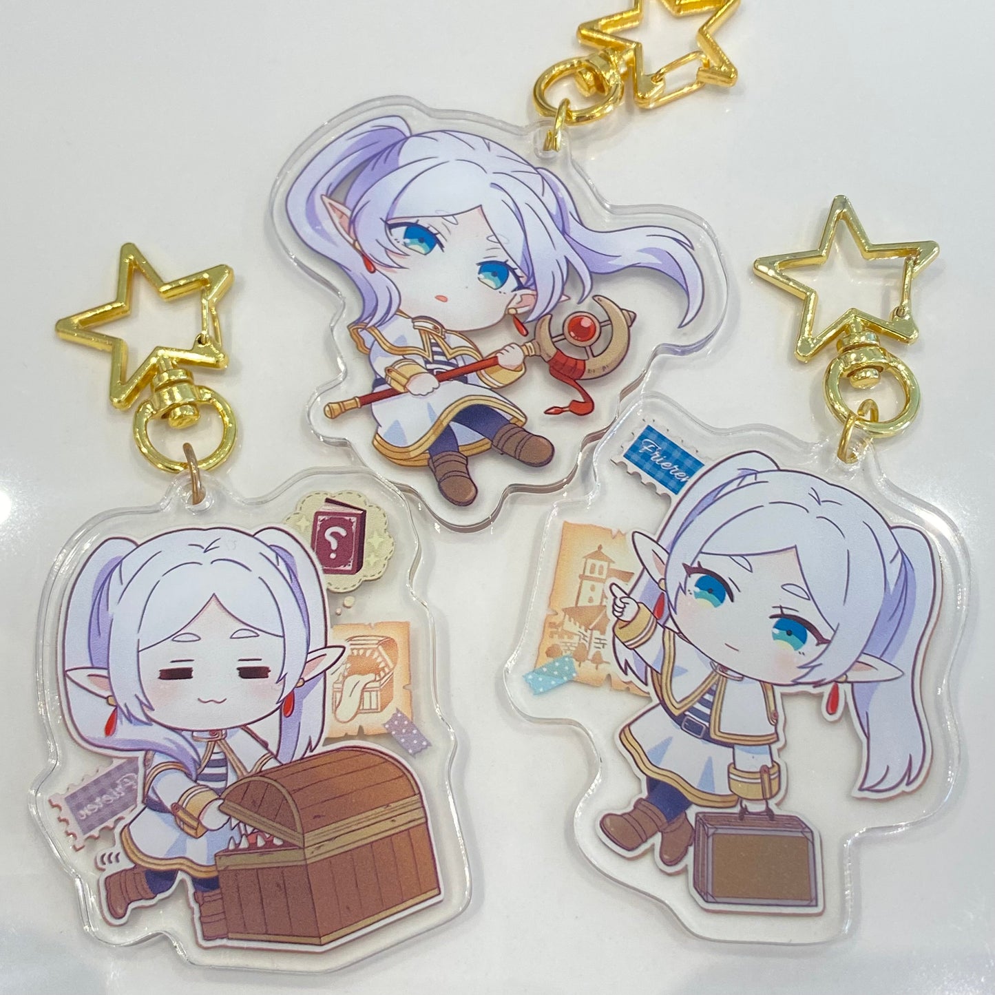 Frieren acrylic keychains [Starchain Edition]