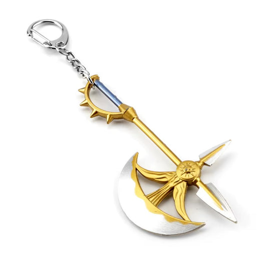 7DS Escanor’s Divine Axe of Rhitta Keychain!