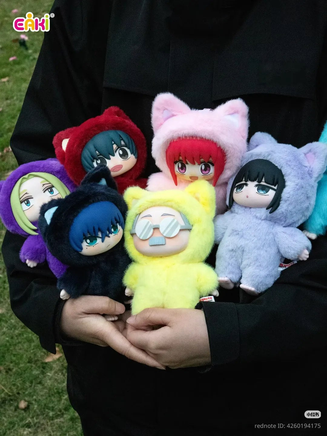 Sakamoto Days Blind Box Cat Ear Plush by Eakie!