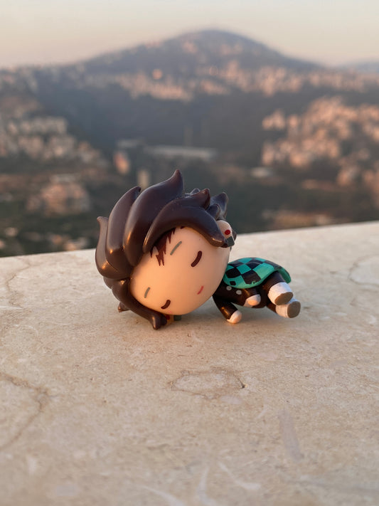 Demon Slayer Sleeping Chibi Figures