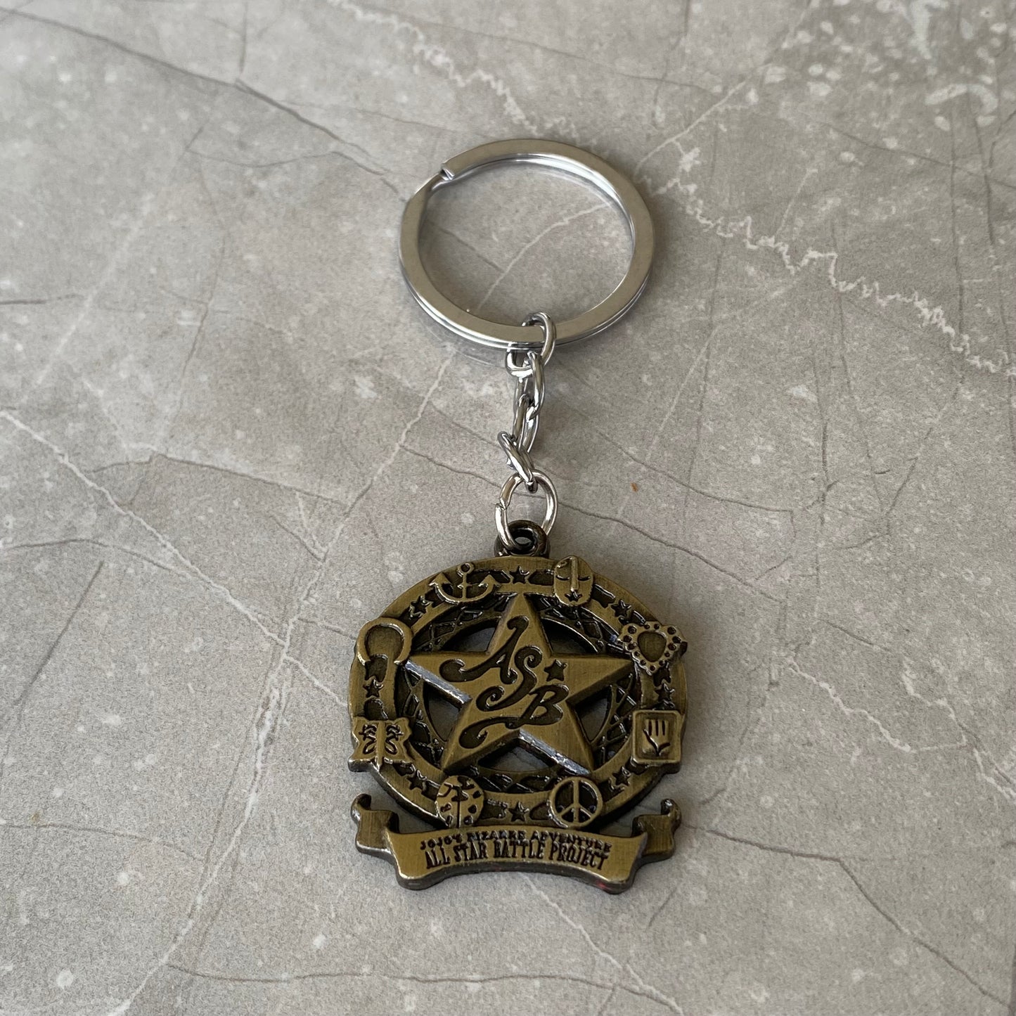 JJBA Metal Keychains