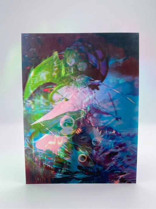 Naruto 5D Luminous Poster (Shusui/Itachi/Kakashi)
