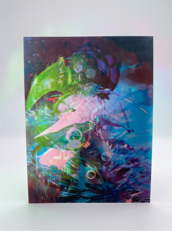 Naruto 5D Luminous Poster (Shusui/Itachi/Kakashi)