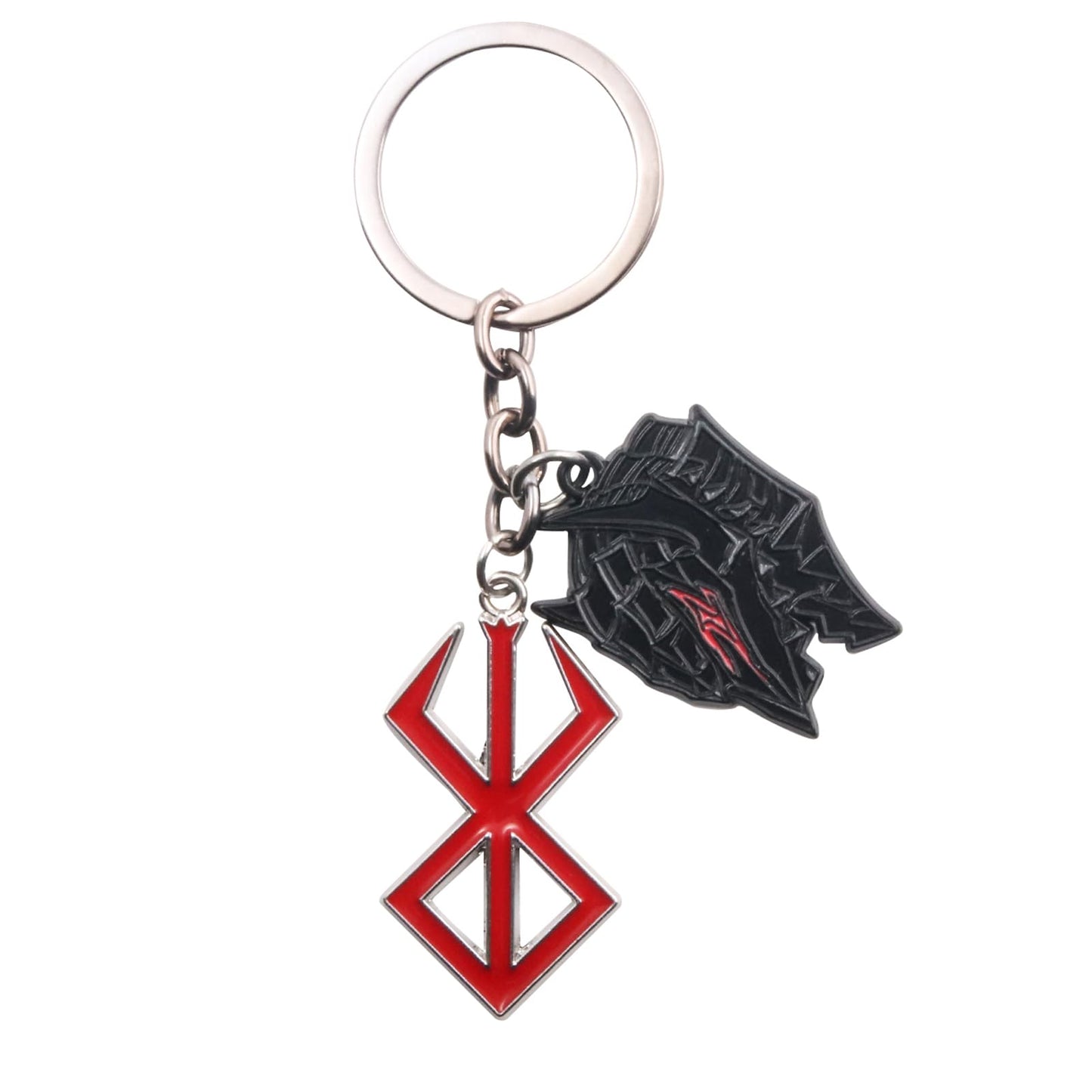 Berserk Brand of Sacrifice & Helmet Keychain