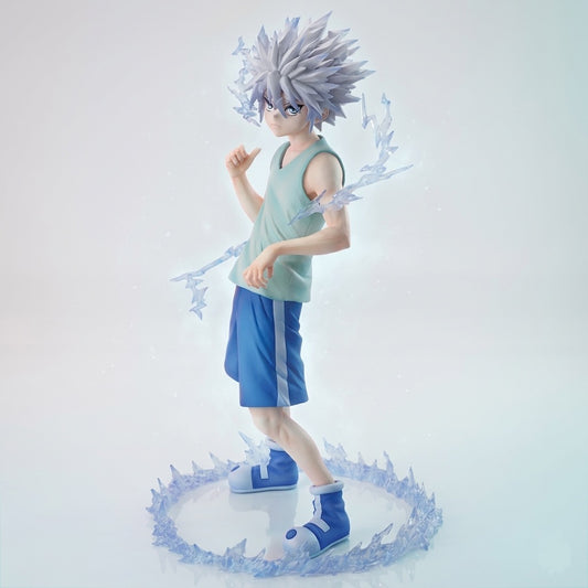 Hunter×Hunter Godspeed Mode Killua Zoldyck Ichiban Kuji Masterlise Prize C Figure by Bandai!